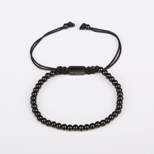 Classic Mini Beads Bracelet - Black