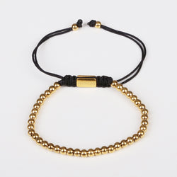 Classic Mini Beads Bracelet - Gold
