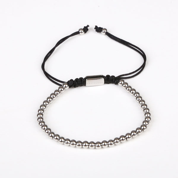 Classic Mini Beads Bracelet - Silver
